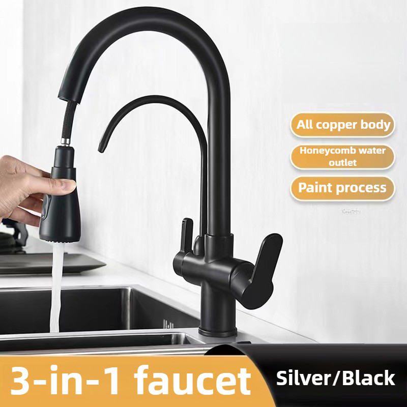 Commercial Kitchen Faucets - Commercial Kitchen Faucet with Dual Function