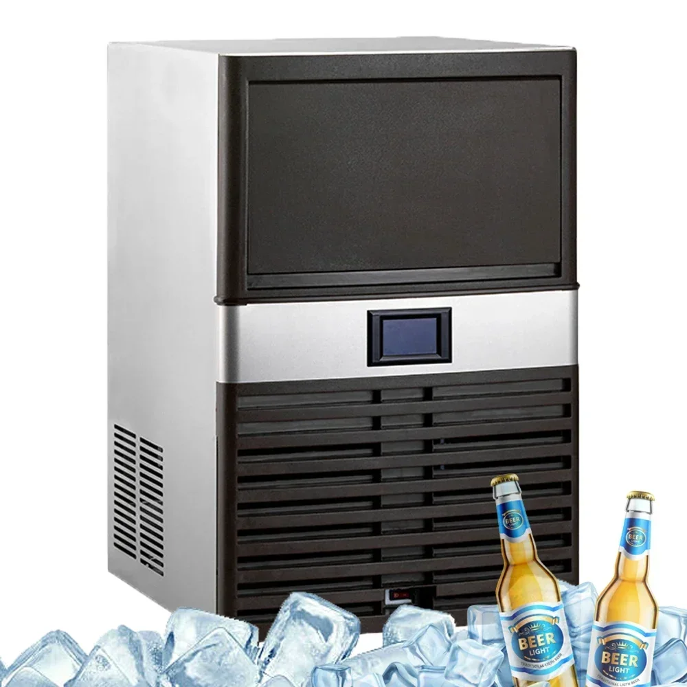 Commercial Kitchen Youtube - 55kg Industrial Flake/Tube/Block Bullet Cube Electric