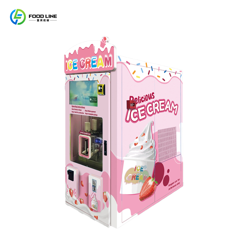 Soft Serve Ice Cream Machine - Advanced Factory Supply Frozen Ice Cream