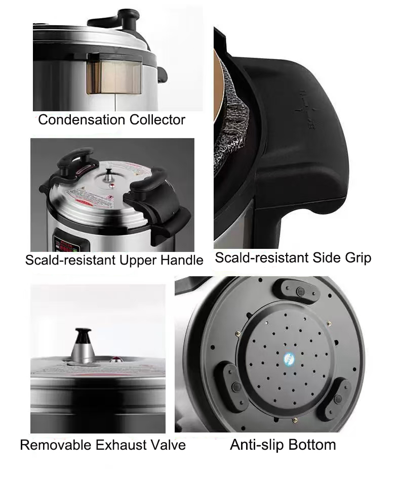 Factory Wholesale Commercial L - Commercial Rice Cooker review and price