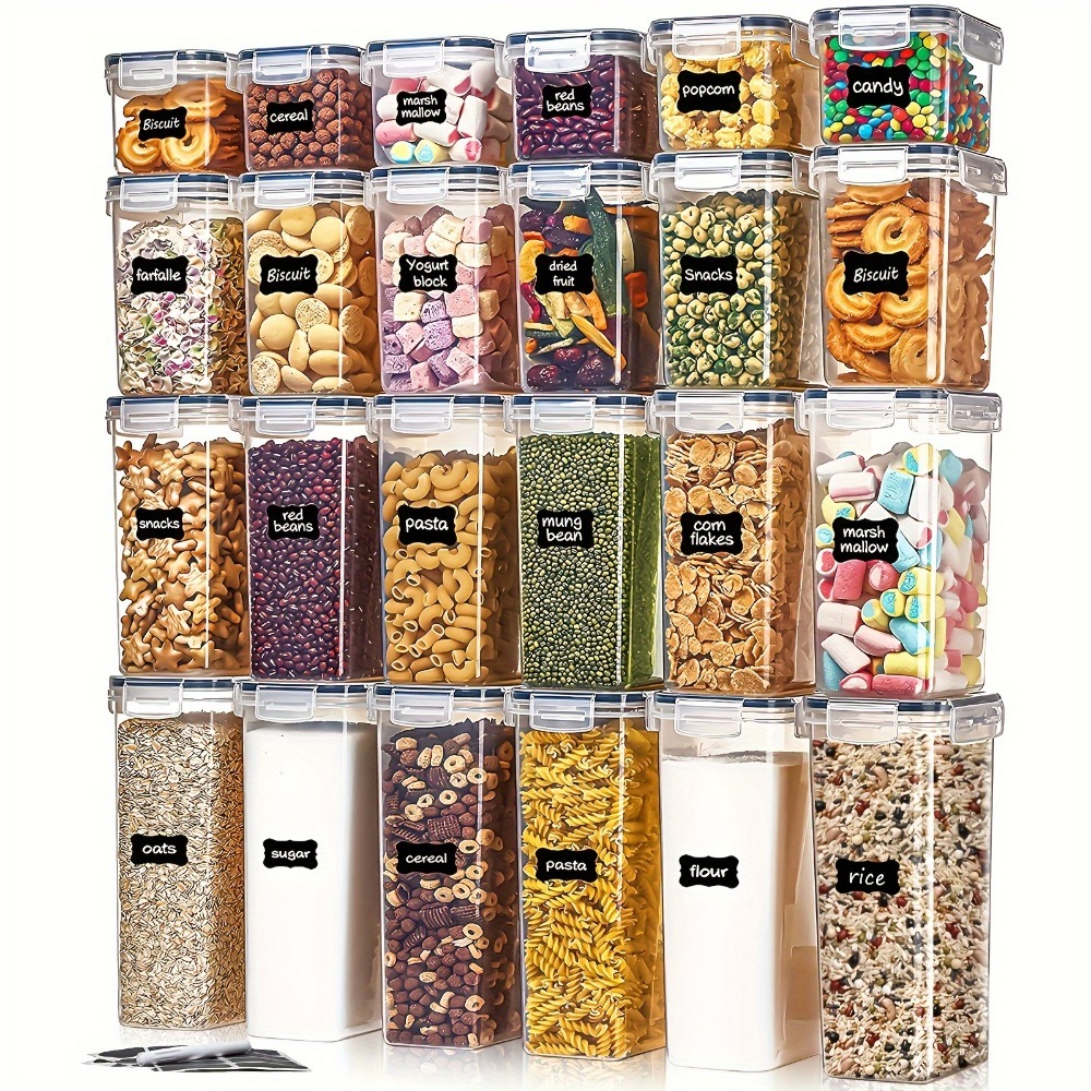 24Pcs Food Storage Containers  - Commercial Kitchen Utensil Organizer review and price