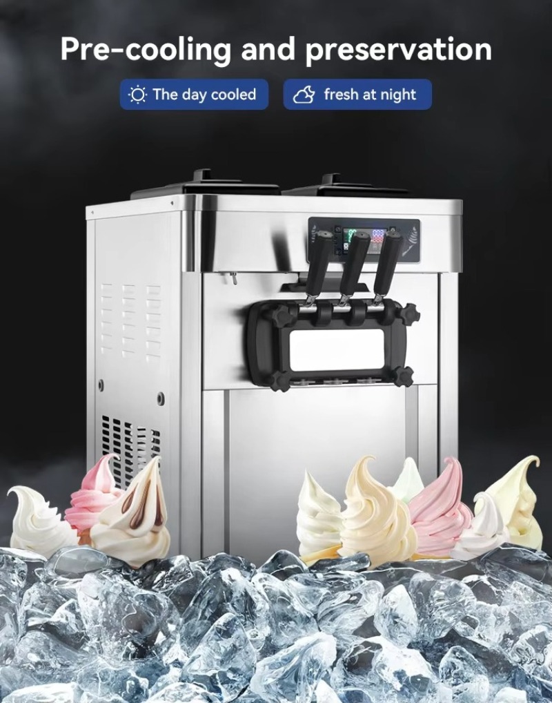 Professional Commercial Automa - Soft Serve Ice Cream Machine review and price