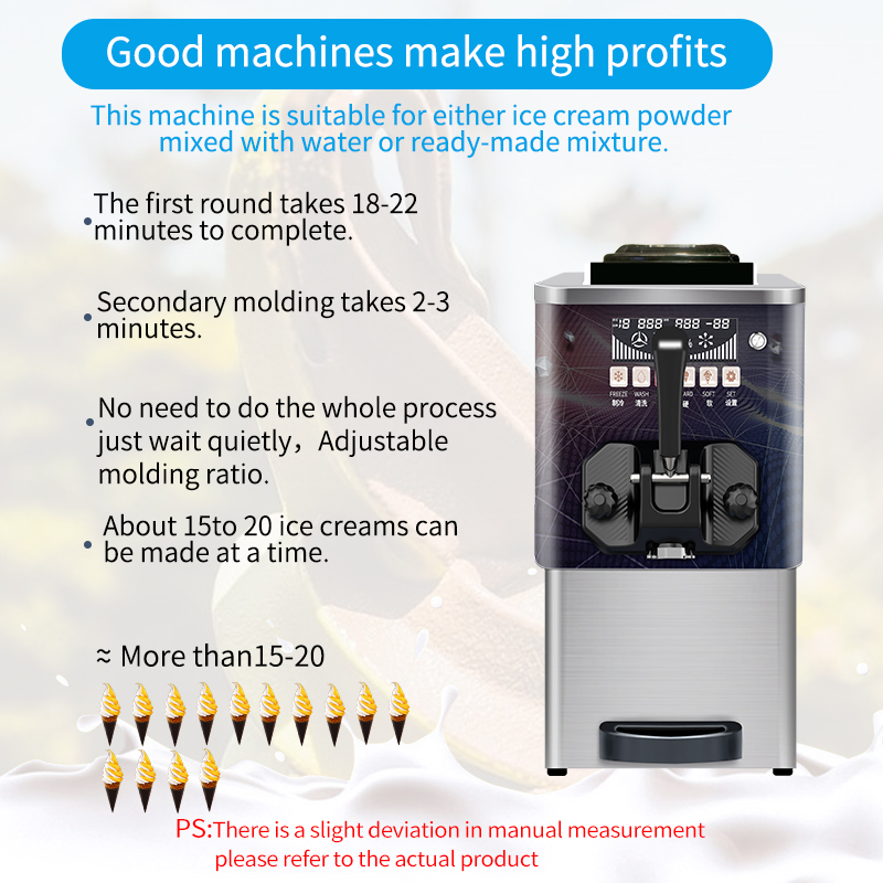 Commercial Heavy Duty Table To - Soft Serve Ice Cream Machine review and price
