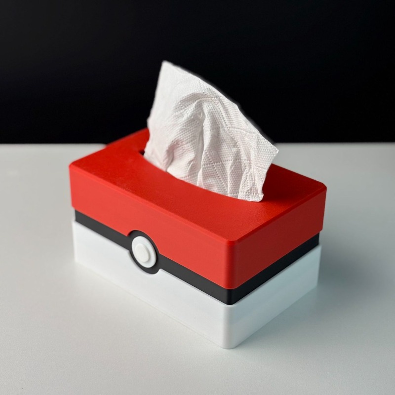 Cartoon Poke  Ball Tissue Box  - Commercial Kitchen Utensil Organizer review and price