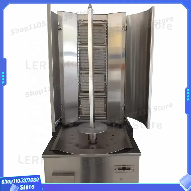 Commercial Gas Shawarma Machin - Commercial Kitchen Grill review and price