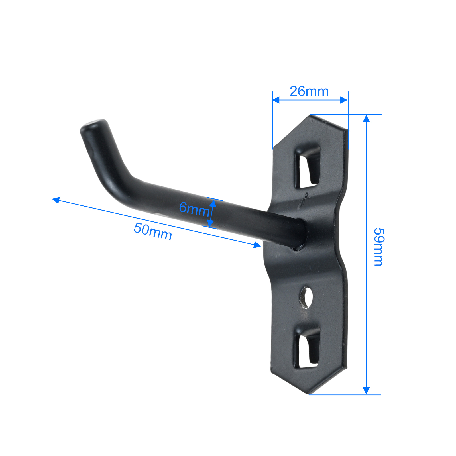 10Pcs/set 50mm Black Hole Boar - Commercial Kitchen Wall Shelves review and price