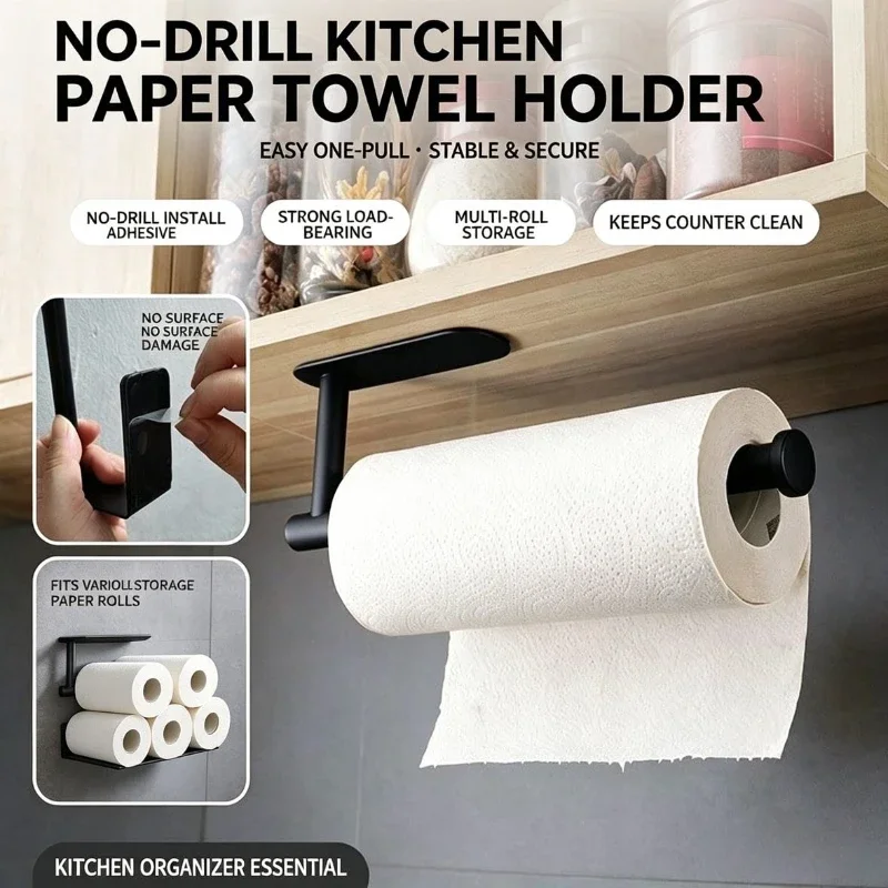 Paper Roll Holder Towel Rack H - Commercial Kitchen Wall Shelves review and price