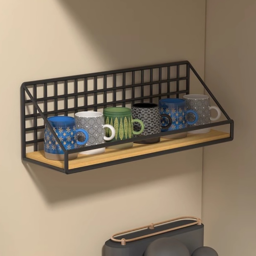 Wall Mounted Storage Basket Me - Commercial Kitchen Wall Shelves review and price