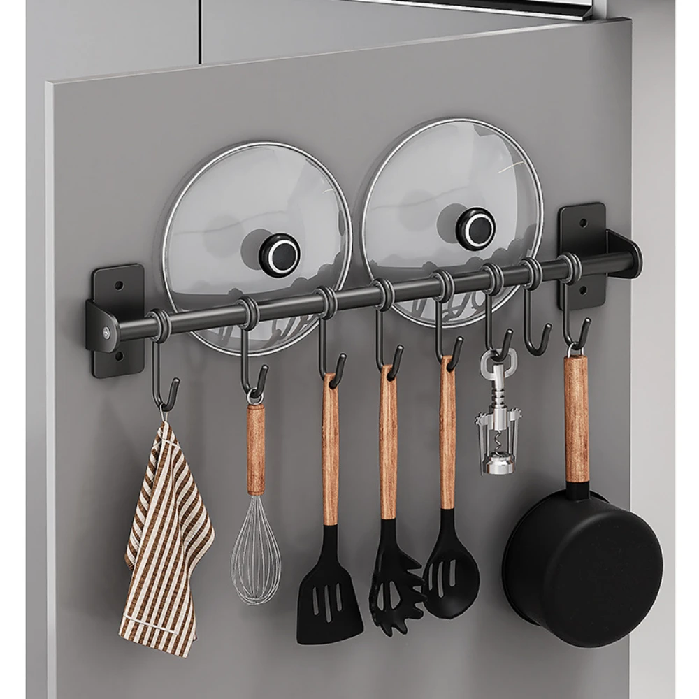 No punch Kitchen Hook Rack Sta - Commercial Kitchen Wall Shelves review and price