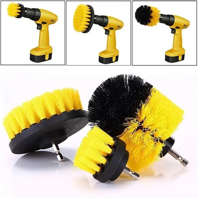 3 pcs/set drill brush set powe - Commercial Kitchen Tiles review and price