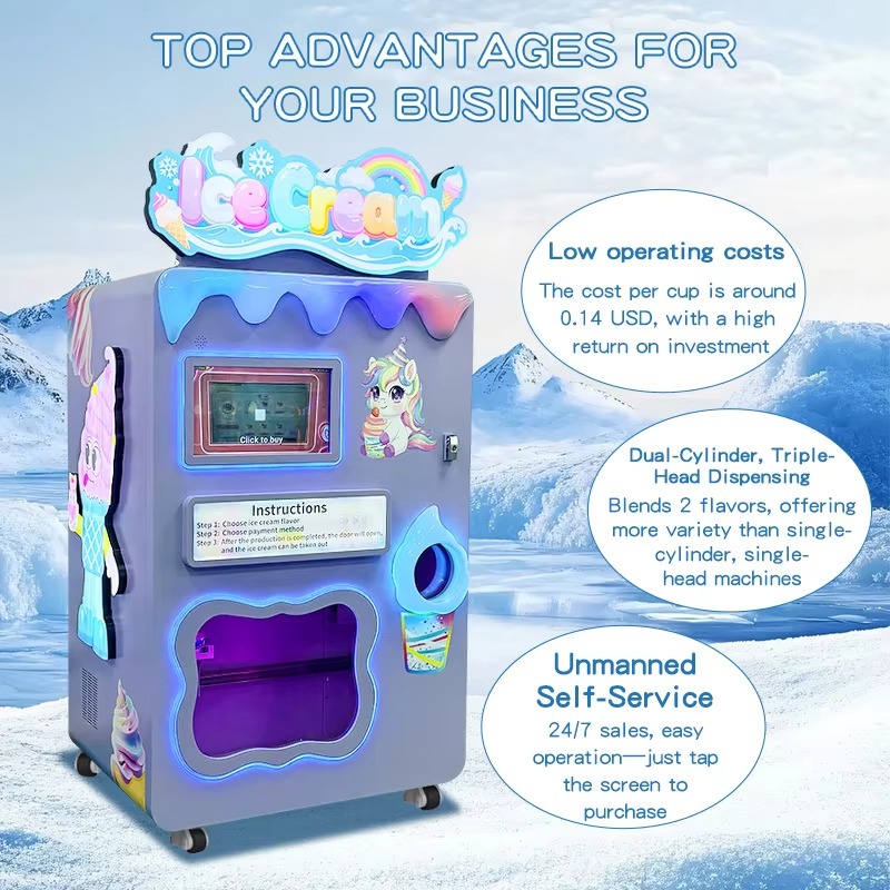 2026 New FL Custom Auto Ice Cr - Soft Serve Ice Cream Machine review and price