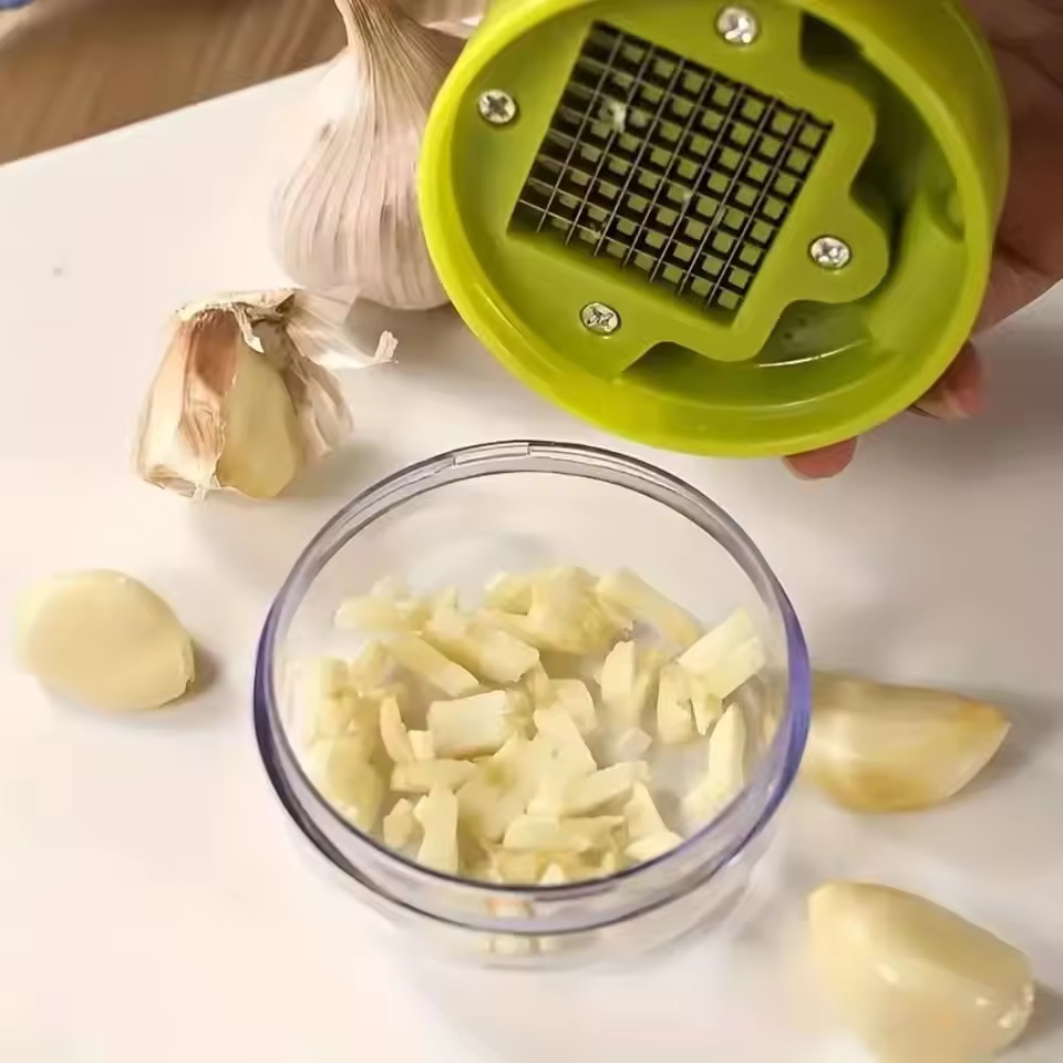 Garlic Press Chopper Manual Ga - Commercial Kitchen Utensil Organizer review and price
