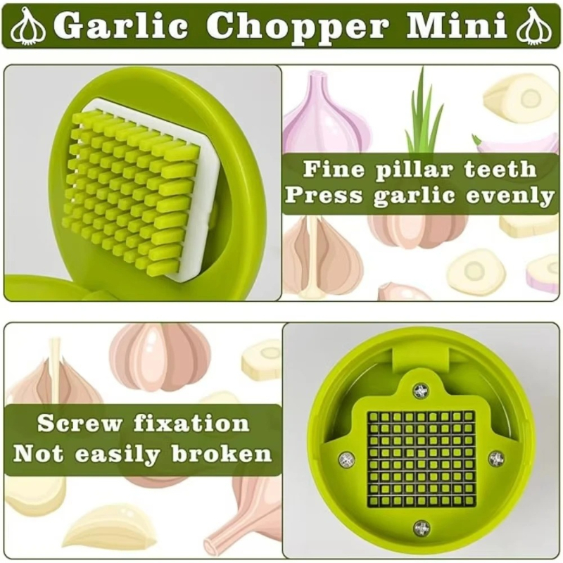 Garlic Press Chopper Manual Ga - Commercial Kitchen Utensil Organizer review and price