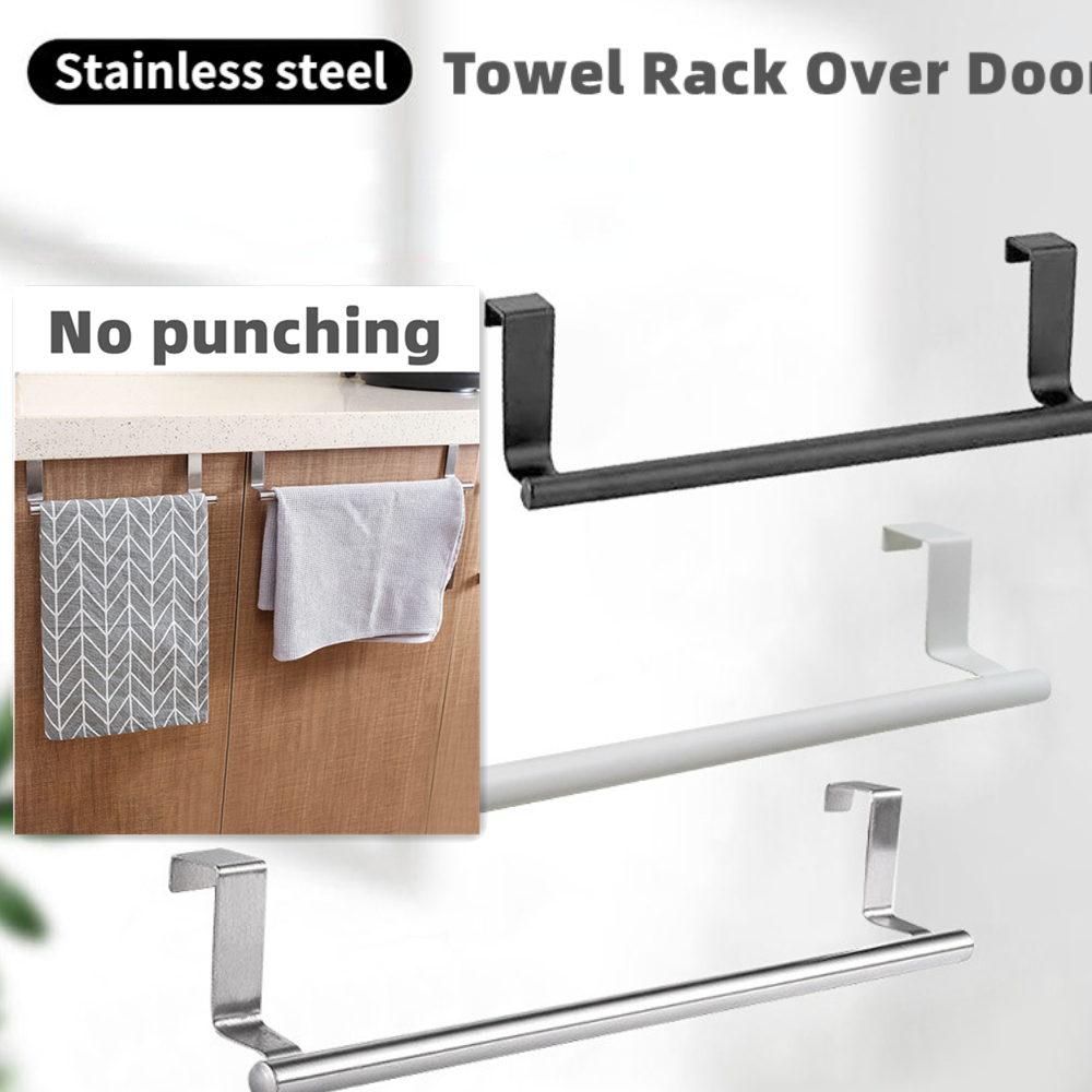 1/2Pcs Towel Rack Over Door To - Commercial Kitchen Wall Shelves review and price
