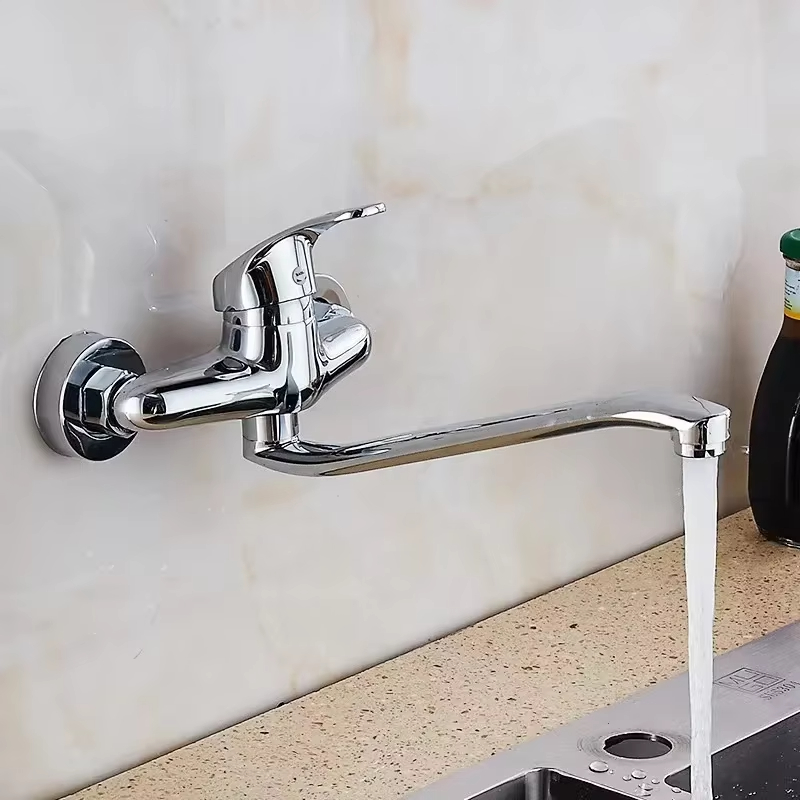 Double Hole Sink Faucet Kitche - Commercial Kitchen Faucets review and price