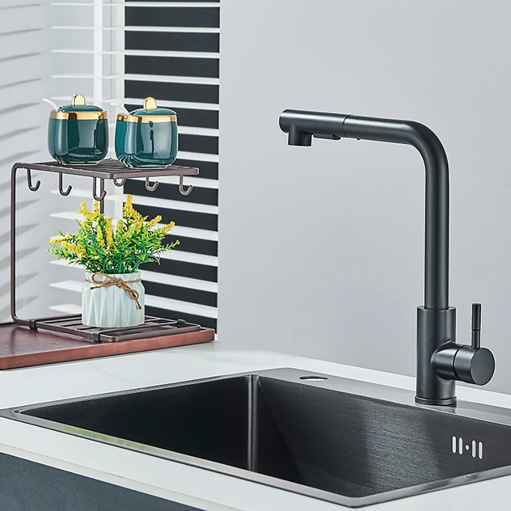 Kitchen pull-out faucet 304 st - Commercial Kitchen Faucets review and price