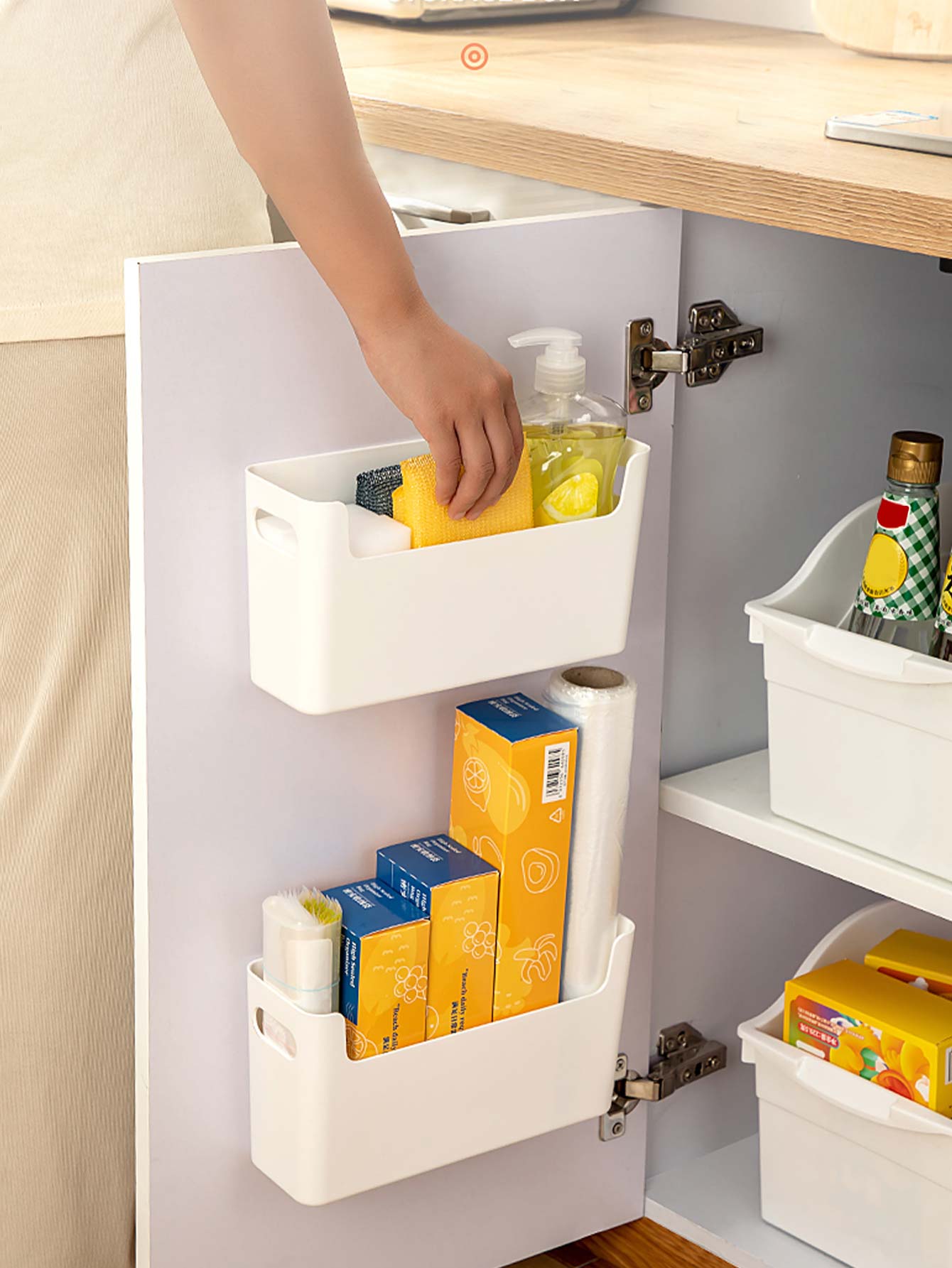 Punch Free Cabinet Door Organi - Commercial Kitchen Utensil Organizer review and price