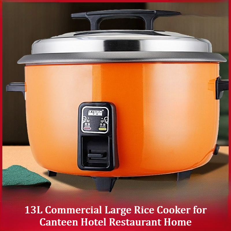 13L Large Capacity Commercial  - Commercial Rice Cooker review and price