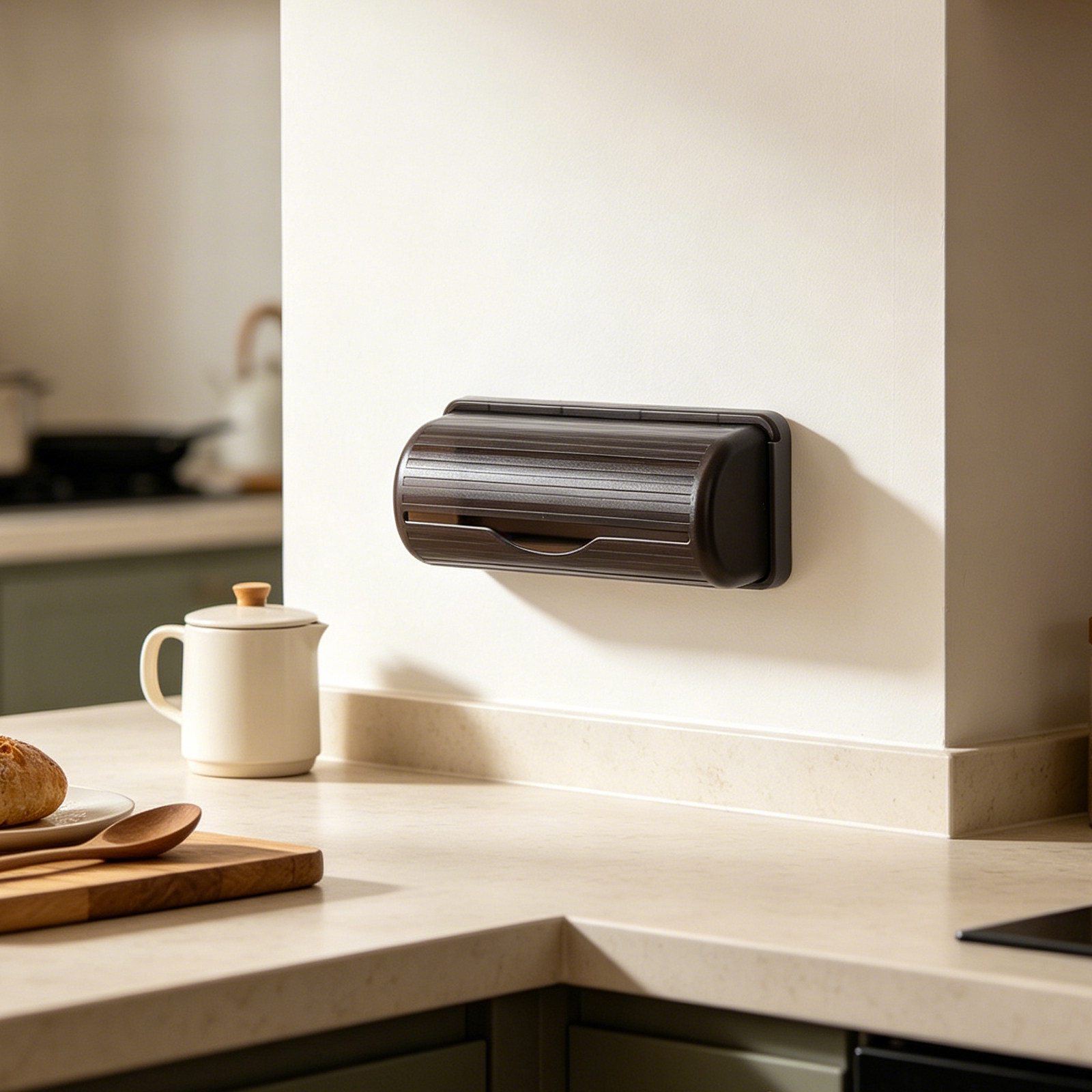 Wall Mounted Trash Bag Holder  - Commercial Kitchen Utensil Organizer review and price