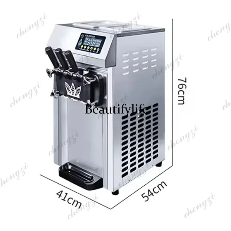 A55  Pre-cooling commercial ic - Soft Serve Ice Cream Machine review and price