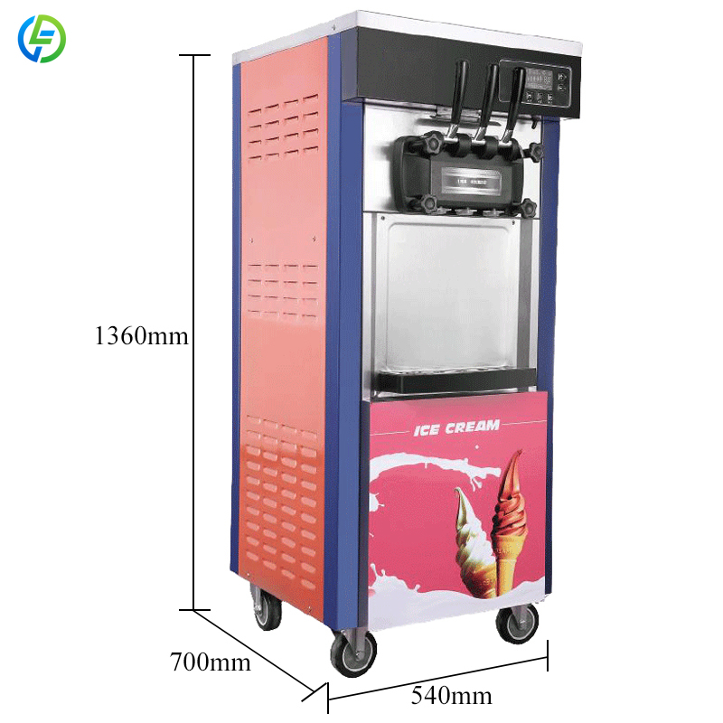 Customized Ice Cream Making Ma - Soft Serve Ice Cream Machine review and price