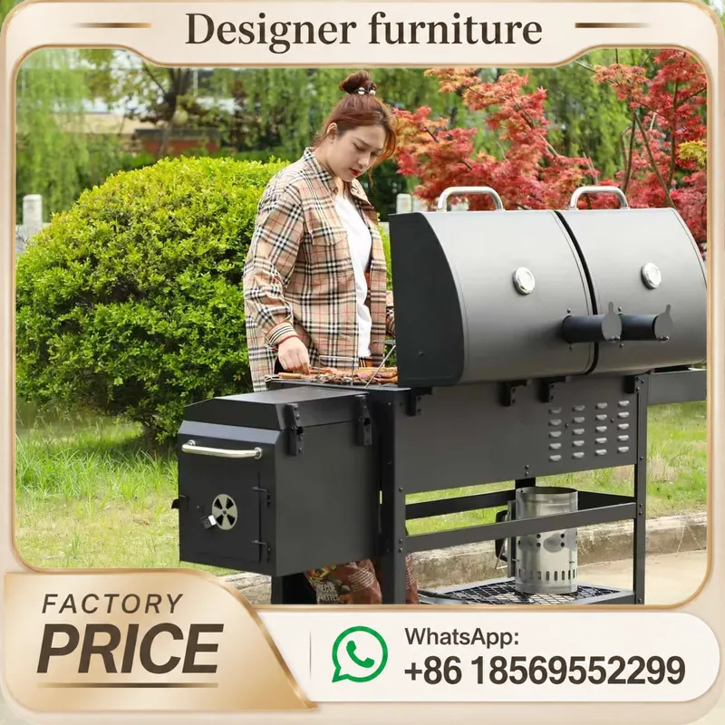Charcoal Gas BBQ Grill Smokele - Commercial Kitchen Grill review and price