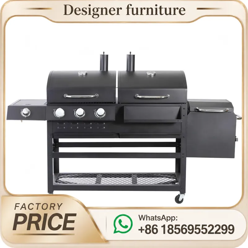 Charcoal Gas BBQ Grill Smokele - Commercial Kitchen Grill review and price