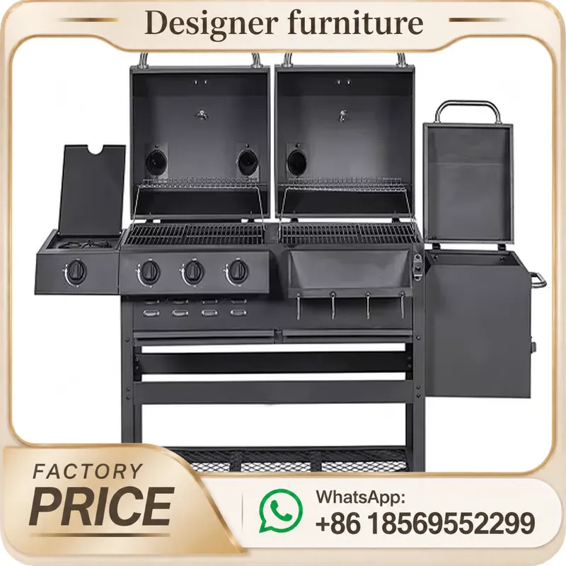 Charcoal Gas BBQ Grill Smokele - Commercial Kitchen Grill review and price