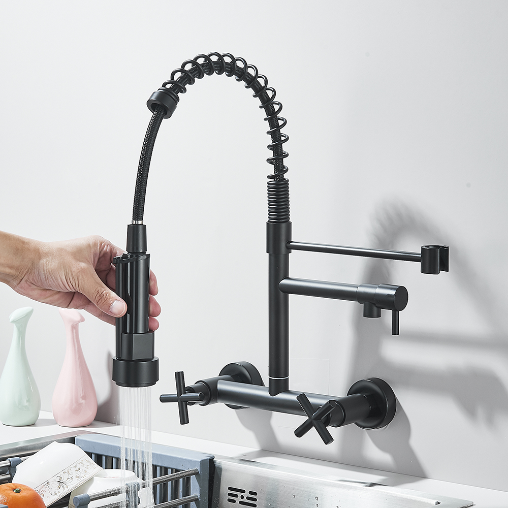 Black Kitchen Faucet 360 Rotat - Commercial Kitchen Faucets review and price